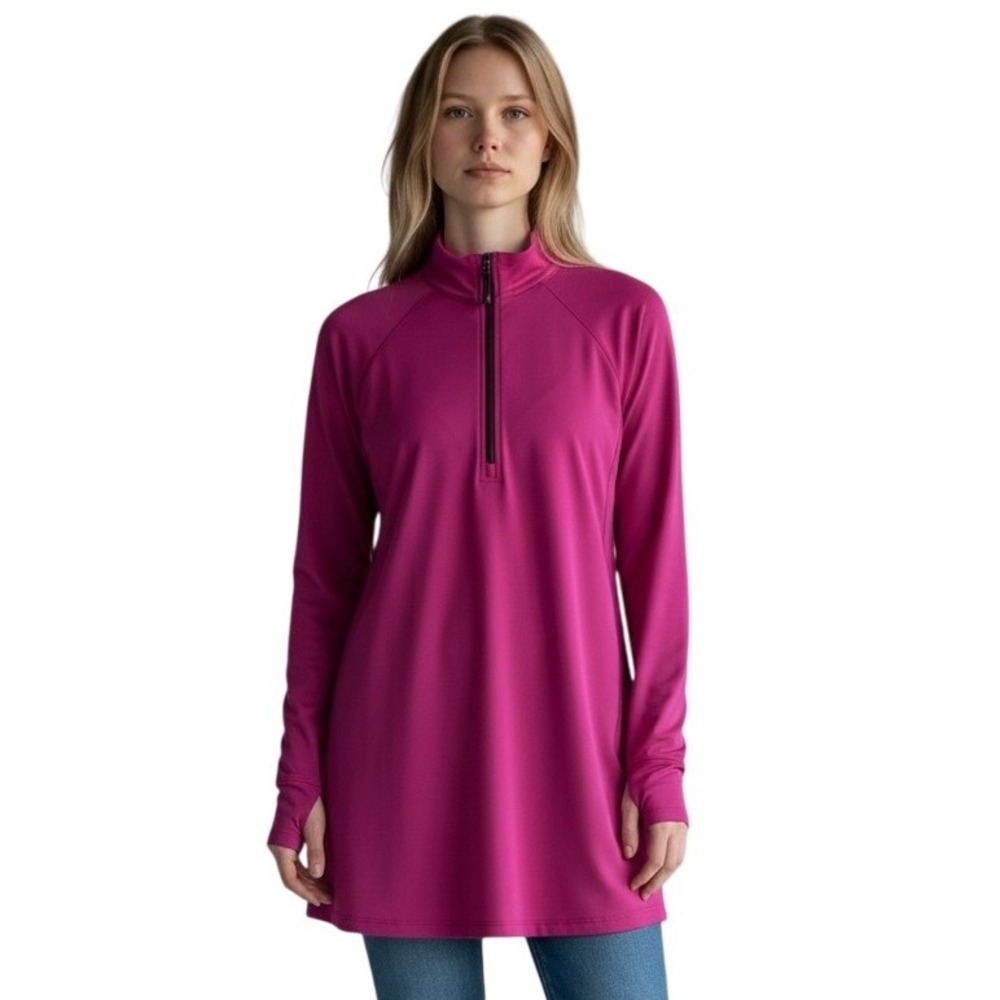 Title Nine Quarter Zip Tunic Size XL